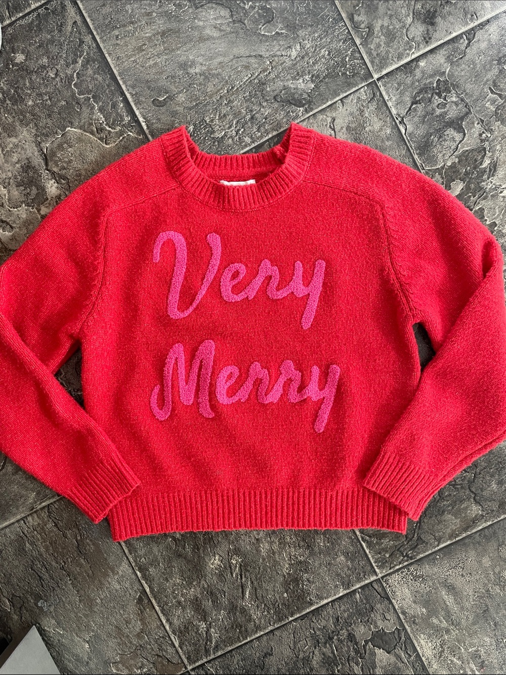CUPCAKES AND CASHMERE Very Merry Cozy Whimsical Fun Holiday Knit Preppy Sweater